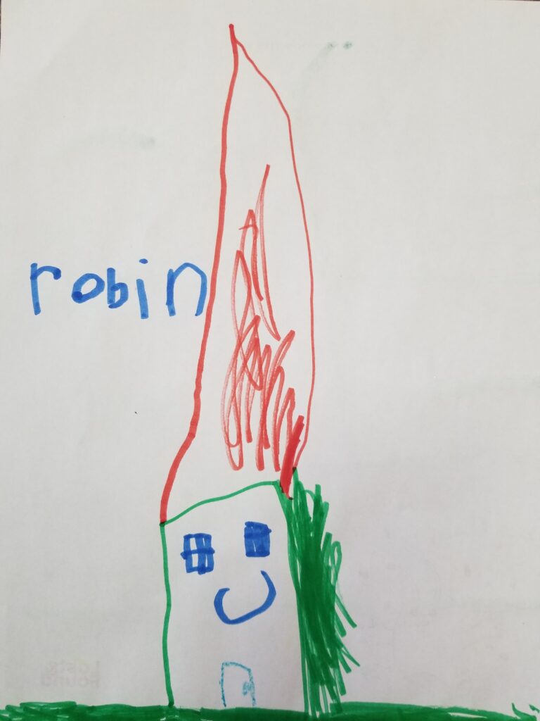 Robin, age 5, Ontario
