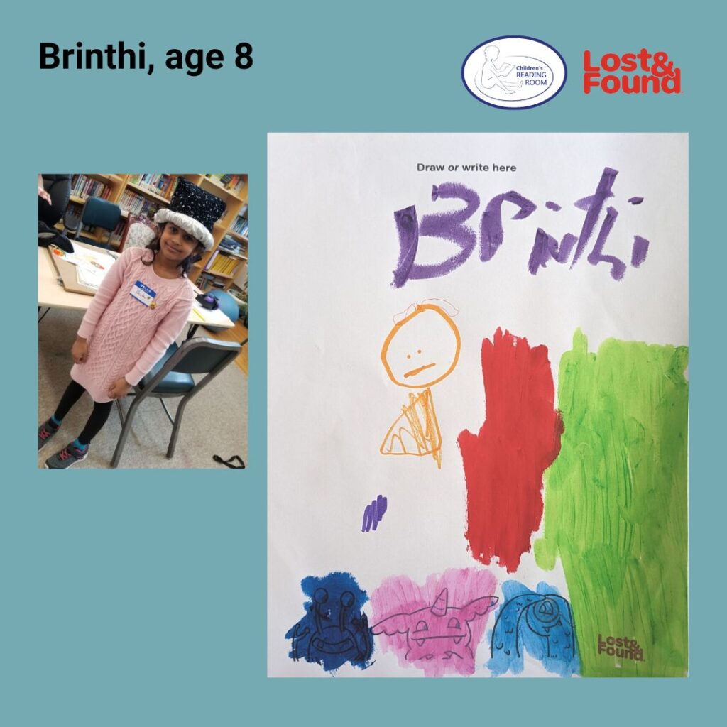 Brinthi, age 8, Ontario