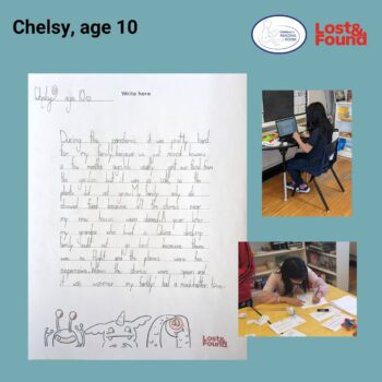 Chelsy, age 10, Ontario