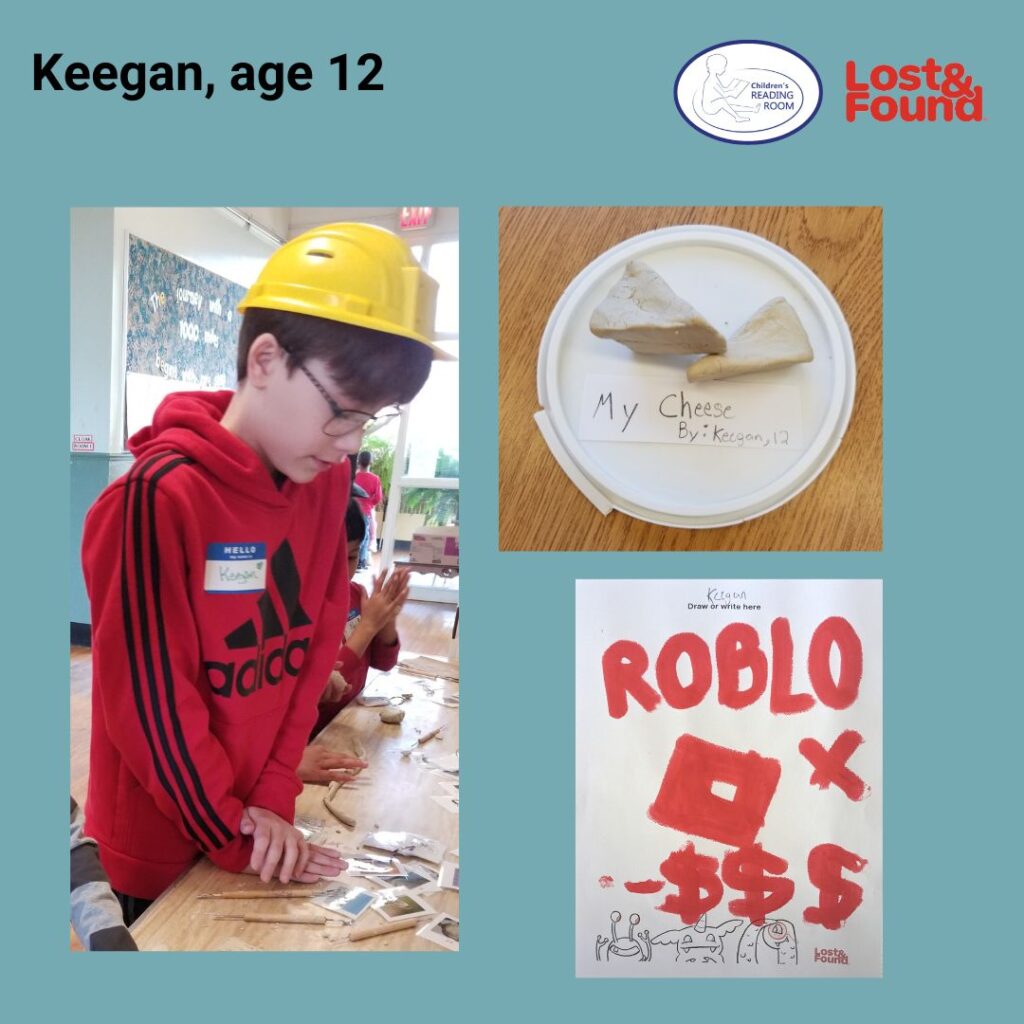 Keegan, age 12, Ontario