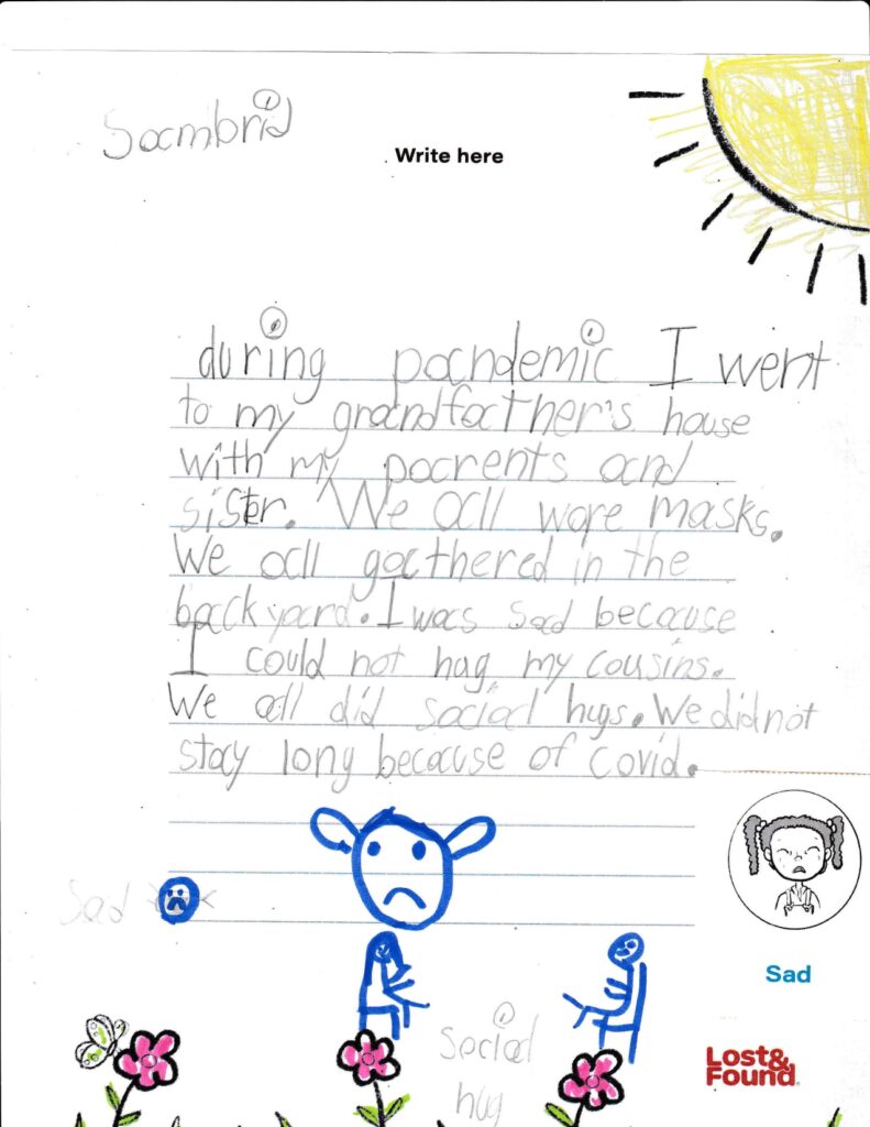 Sambrid, age 6, Manitoba
